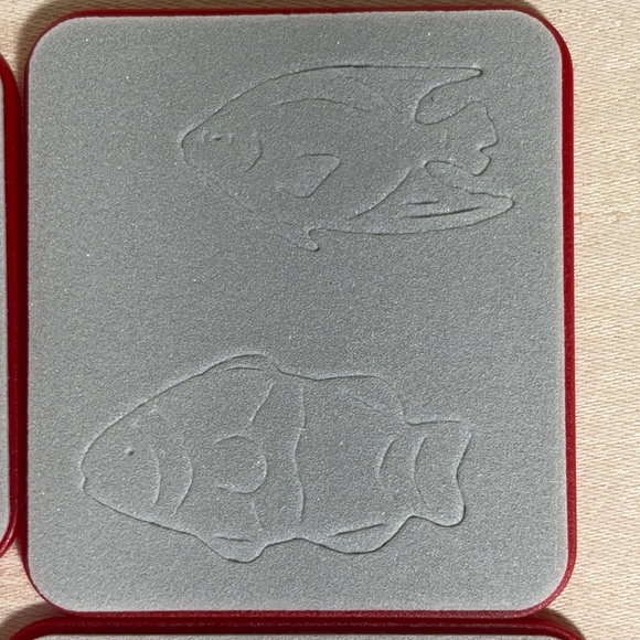 Sizzix Sizzfits TROPICAL FISH SET ~ Tropical Fish #1, #2,  #3, Mask & Snorkel - Picture 4 of 7